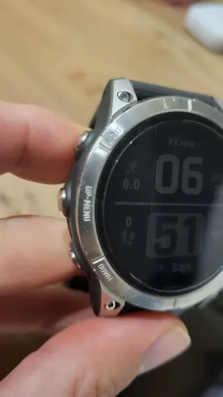 Reloj GPS Garmin Fenix 7 Gris/Plata