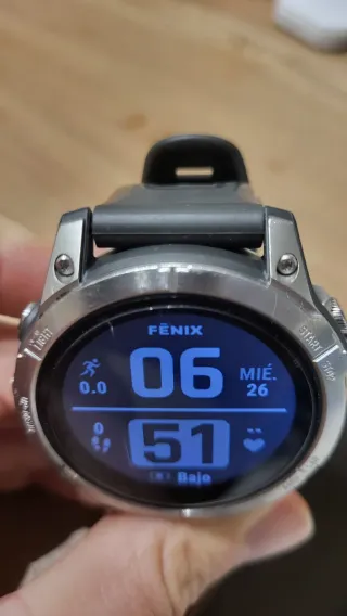 Reloj GPS Garmin Fenix 7 Gris/Plata