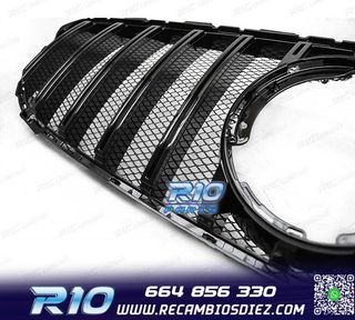 PARRILLA MERCEDES W205 18-21 LOOK SPORT NEGRO BRILLO