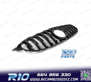 PARRILLA MERCEDES W205 18-21 LOOK SPORT NEGRO BRILLO