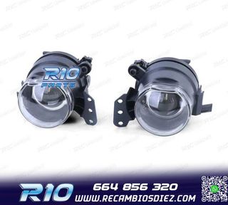 FAROS ANTINIEBLAS CON LUPA PARAGOLPES BMW TIPO M