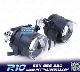 FAROS ANTINIEBLAS CON LUPA PARAGOLPES BMW TIPO M
