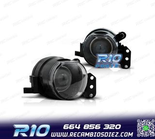 FAROS ANTINIEBLAS CON LUPA PARAGOLPES BMW TIPO M