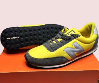 New Balance 410 Gris Amarillo Talla 42