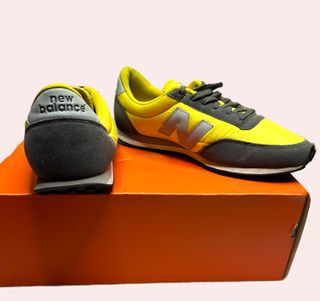 New Balance 410 Gris Amarillo Talla 42
