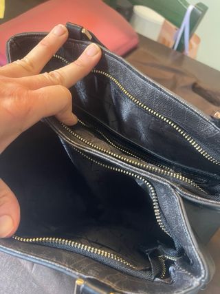 Borsa Alviero Martini - Nera con dettagli oro