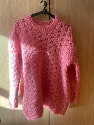 Jersey Zara Rosa Talla XS