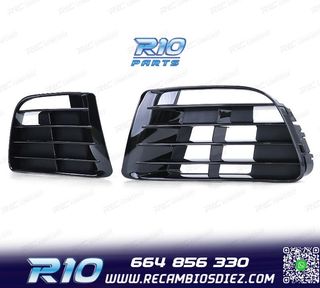 REJILLAS VOLKSWAGEN VW GOLF 6 09-12 LOOK R20 NEGRO BRILLO