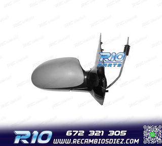 ESPEJO COMPLETO DERECHO FORD FOCUS MK1 98-04 IMPRIMADO