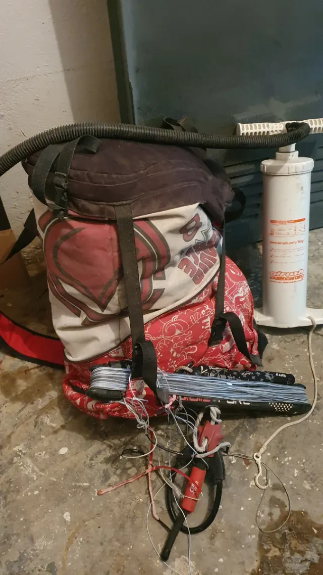 Tabla Kitesurf Completa con Bomba