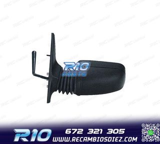 ESPEJO COMPLETO IZQUIERDO PEUGEOT 205 88-17