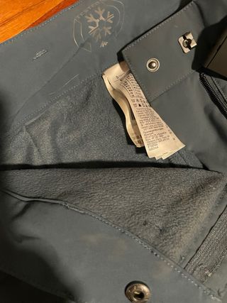 Pantalones running/nieve forro T38