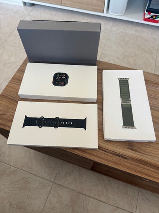 Apple Watch Ultra 2 Titanio Negro + Correas extra
