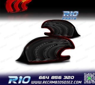 PILOTOS PARA PEUGEOT 208 12-15 LIGHT BAR ROJO AHUMADO