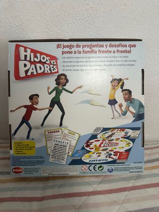Juego de mesa Hijos vs Padres Bizak