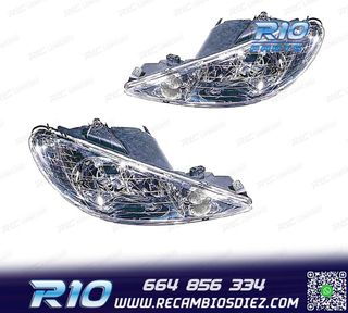 FAROS PEUGEOT 206 98-09 H7+H7
