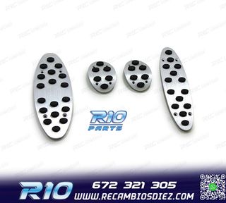 PEDALES PARA MINI COOPER R50 R53 R55 R56 R57 01- ALUMINIO MA
