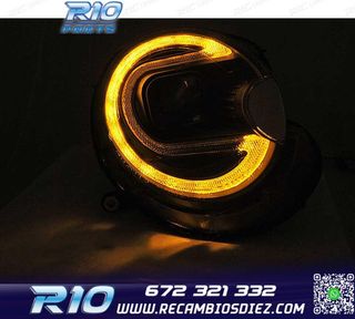 FAROS XENON MINI COOPER 06-14 LED NEGRO