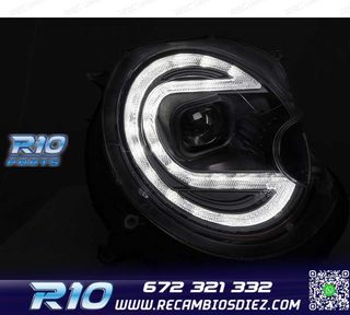 FAROS XENON MINI COOPER 06-14 LED NEGRO