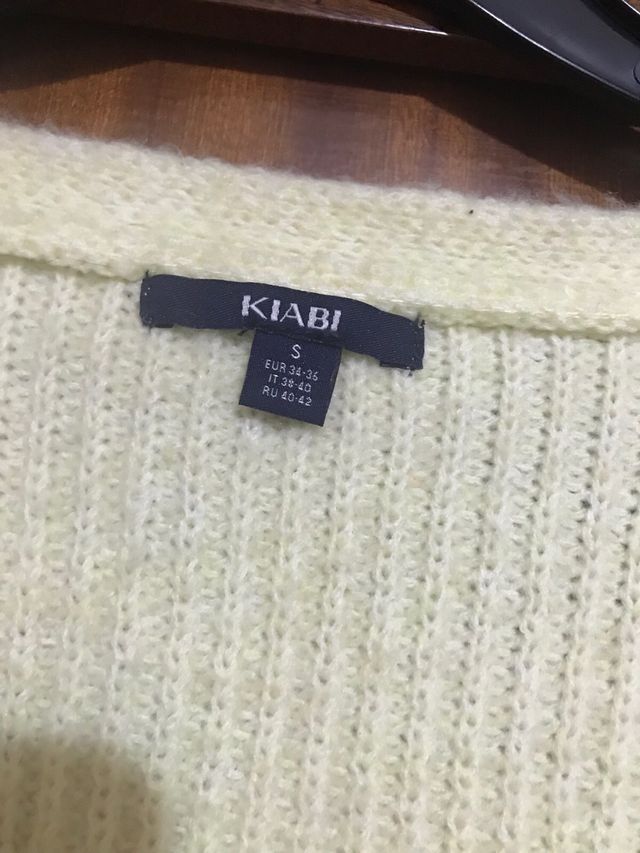 Jersey Kiabi amarillo talla S
