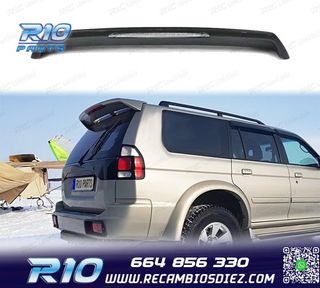 ALERON SPOILER MITSUBISHI MONTERO PAJERO 03-15 + LUZ FRENO
