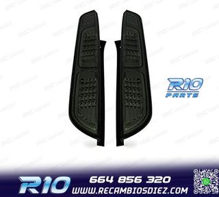 PILOTOS FORD FOCUS MK2 04-08 LED NEGRO AHUMADO