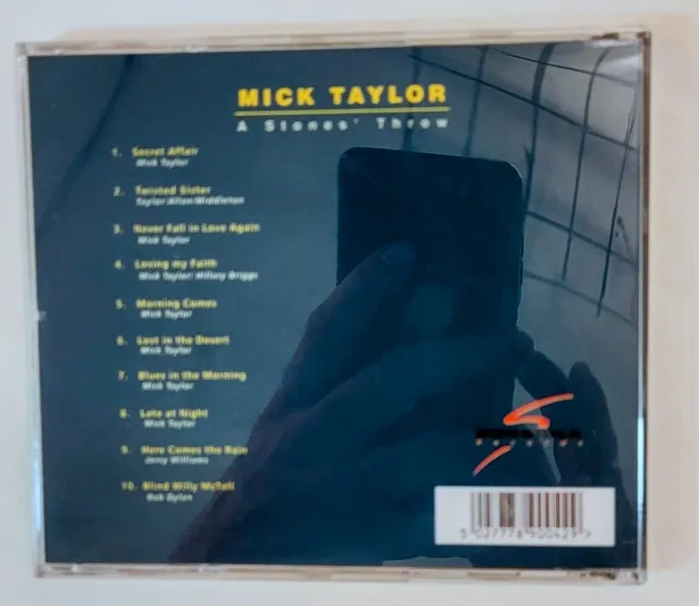 CD Mick Taylor A Stones Throw