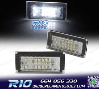LUCES DE MATRÍCULA LED PARA MINI COOPER 2001-2006