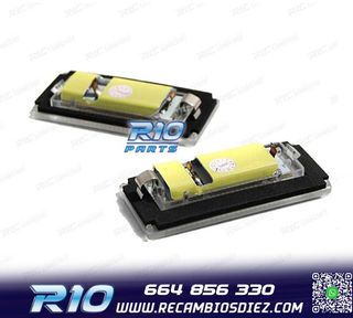 LUCES DE MATRÍCULA LED PARA MINI COOPER 2001-2006
