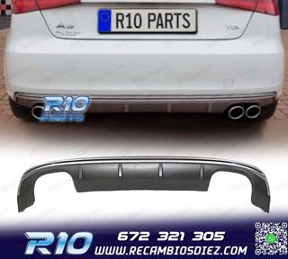 DIFUSOR AUDI A3 8V SPORTBACK 13- LOOK S3