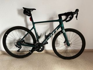 Bicicleta Scott Carretera Verde Addict 20 talla L
