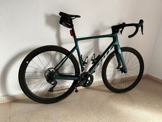 Bicicleta Scott Carretera Verde Addict 20 talla L