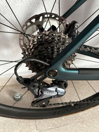 Bicicleta Scott Carretera Verde Addict 20 talla L