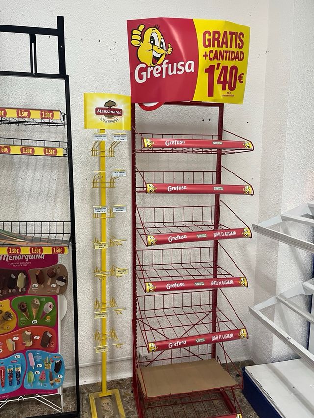 Expositores para patatas