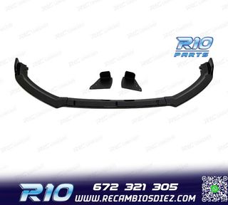 SPOILER LIP FORD FOCUS ST 19- NEGRO BRILLO