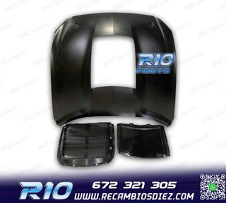 CAPO FORD MUSTANG 15-17 LOOK GT500 ALUMINIO