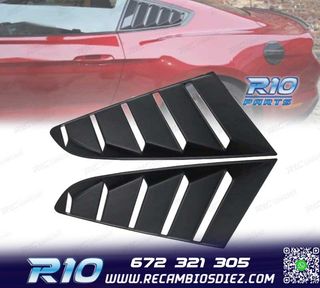 CUBRE CRISTALES LATERAL FORD MUSTANG 15-17 LOOK GT ABS