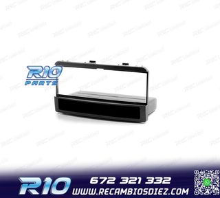 MARCO NEGRO RADIO 1-DIN PARA FORD FIESTA FOCUS GALAXY MONDEO