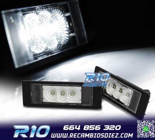 LUCES MATRÍCULA BMW E81 E87 F20 F21 E63 E64 F12 F13 Z4 MINI