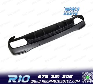 DIFUSOR MERCEDES GLE W167 AMG 19- LOOK AMG GLE63 NEGRO
