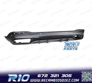DIFUSOR MERCEDES GLE W167 AMG 19- LOOK AMG GLE63 NEGRO