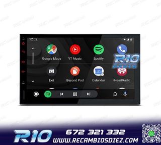 RADIO GPS ANDROID 14 2DIN 7" MULTIMEDIA GPS HD 3 USB SD