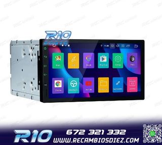 RADIO GPS ANDROID 14 2DIN 7" MULTIMEDIA GPS HD 3 USB SD