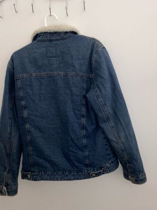 Chaqueta vaquera forrada Lefties azul
