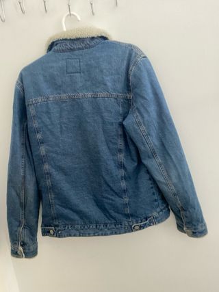 Chaqueta vaquera forrada Lefties azul