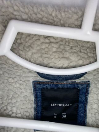 Chaqueta vaquera forrada Lefties azul