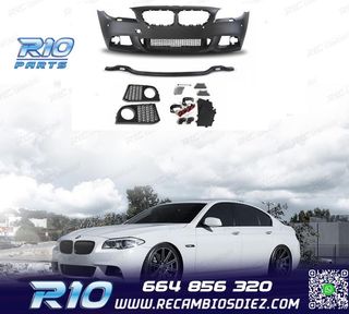 KIT CARROCERIA BMW F11 TOURING LOOK M 10-13 PDC + LAVAFAROS