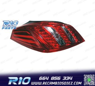 PILOTO IZQ PARA PEUGEOT 508 BERLINA 11-14 LED BLANCO ROJO