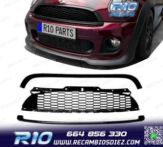 PARRILLA MINI COOPER R56 57 55 S JCW 06-14 NEGRO BRILLO