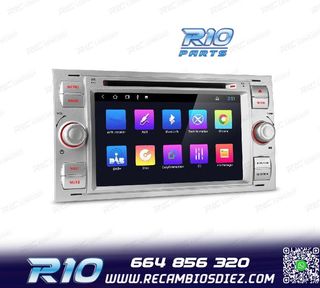 RADIO GPS ANDROID 12 PARA FORD FOCUS C-MAX FIESTA GALAXY KUG